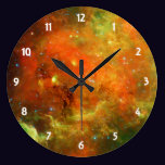 North America Nebula Clock wall clocks