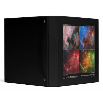 North America Nebula in Visible and Infrared Light Vinyl Binders