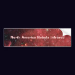North America Nebula Infrared bumper stickers