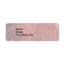 North America Nebula Infrared Return Address Labels