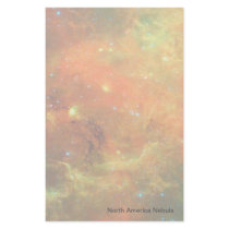 North America Nebula Stationery Design