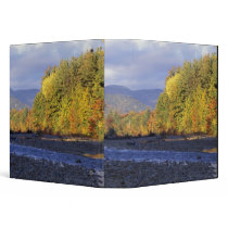 North America, US, NH, Saco River. Cobble Vinyl Binders