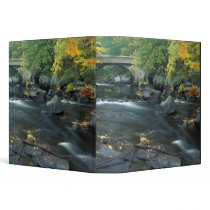 North America, US, NH, The bridge at Packers 3 Ring Binders