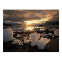 North America, USA, Alaska, Ice Bay, Icescape, Post Card
