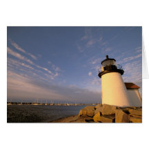 North America, USA, Massachusetts, Nantucket Greeting Card