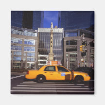 North America, USA, New York, New York City Refrigerator Magnet