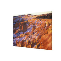 North America, USA, Utah, Bryce Canyon 2 Stretched Canvas Print