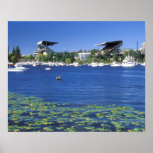 North America, USA, Washington State, Seattle, Print