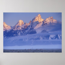 North America, USA, Wyoming, Grand Teton NP, 2 Posters