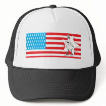 North American Flipping Bird Foreign Policy hats by gcbCollective North American Flipping Bird Foreign Policy hats