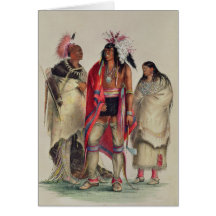 North American Indians, c.1832 Cards