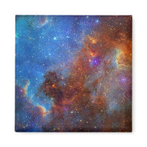 North American Nebulae of ancient stars Refrigerator Magnet