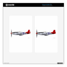 North American P-51D Mustang Tuskegee Airmen Skin For Kindle Fire