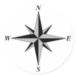 North Arrow Sticker
