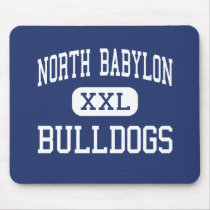 North Babylon - Bulldogs - High - North Babylon Mouse Pads