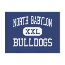 North Babylon - Bulldogs - High - North Babylon Post Card