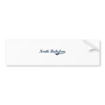 North Babylon New York Classic Design Bumper Stickers