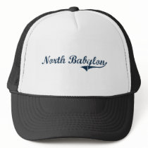 North Babylon New York Classic Design Mesh Hat