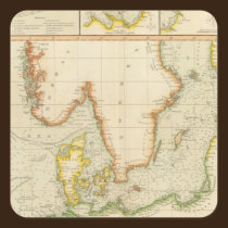 North, Baltic seas stickers
