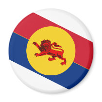 North Borneo Federation, Brunei flag Refrigerator Magnets