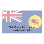 North Borneo, Malaysia flag Business Card Templates