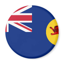 North Borneo, Malaysia flag Fridge Magnets