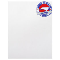 North Carolina Andy Martin Personalized Letterhead