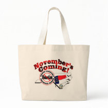 North Carolina Anti ObamaCare – November’s Coming! Tote Bags