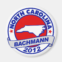 North Carolina Bachmann Refrigerator Magnet