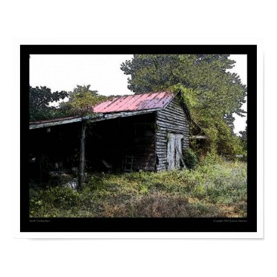 North Carolina Barn Poster by jsweevil