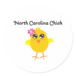 North Carolina Chick stickers