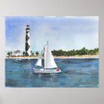 North Carolina Coastline Print