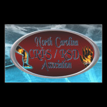 North Carolina CRPS/RSD Association Logo stickers