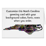 North Carolina Customize card how you like