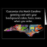 North Carolina Customize card how you want it cards