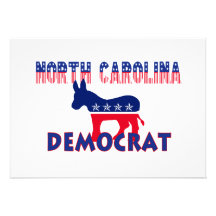 North Carolina Democrat Custom Invites