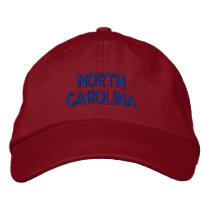 North Carolina Embroidered Hat embroidered hats