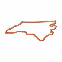 North Carolina embroidered shirts by ZazzleEmbroidery North Carolina embroidered shirts