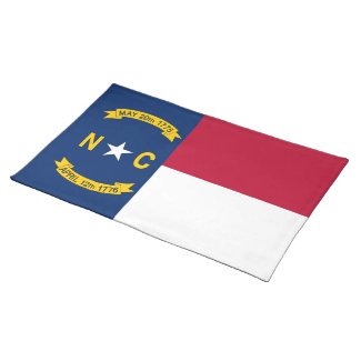 North Carolina Flag American MoJo Placemat