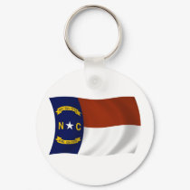 North Carolina Flag Keychain