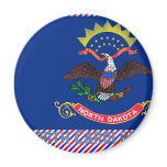 North Carolina Flag Map
