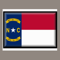 North Carolina Flag postcards