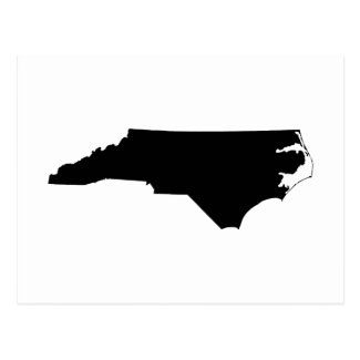 North Carolina in Black and White Postcard