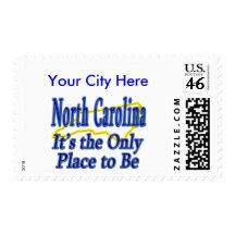 North Carolina  It's the Only Place to Be Stamp