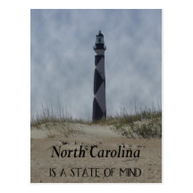 North Carolina Lighthouse Postcard