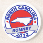 North Carolina Mitt Romney Beverage Coaster