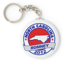 North Carolina Mitt Romney Key Chain