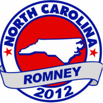 North Carolina Mitt Romney Acrylic Cut Out