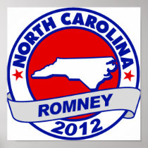 North Carolina Mitt Romney Print