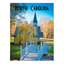 north carolina post card